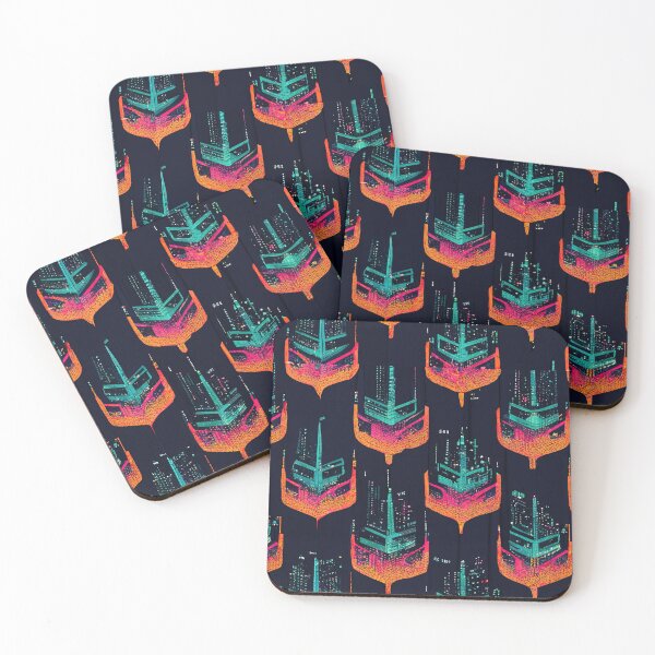 Item preview, cyberpunk retro pattern designed and sold by Chillapy.