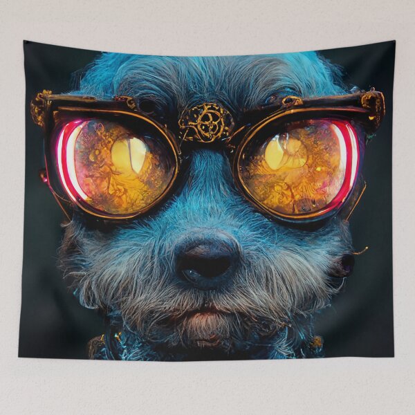 Item preview, Cool Sci-Fi Futuristic Dog designed and sold by Pet Shelter.