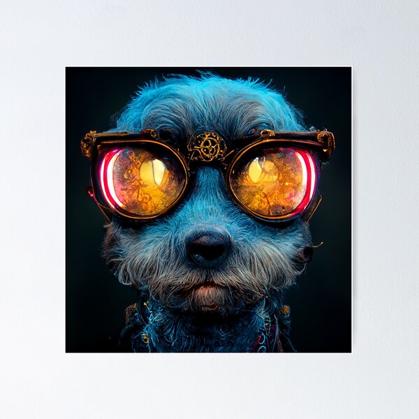 Item preview, Cool Sci-Fi Futuristic Dog designed and sold by Pet Shelter.