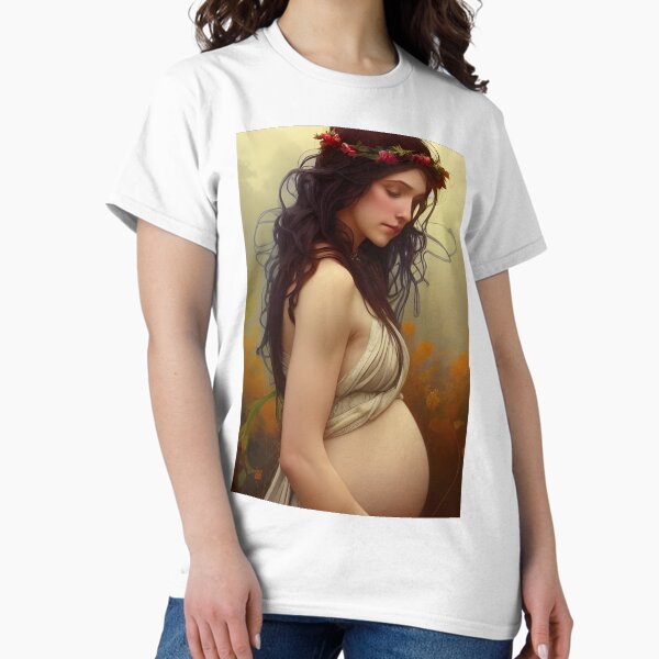 Item preview, Pregnant Goddess  designed and sold by NevynCF.