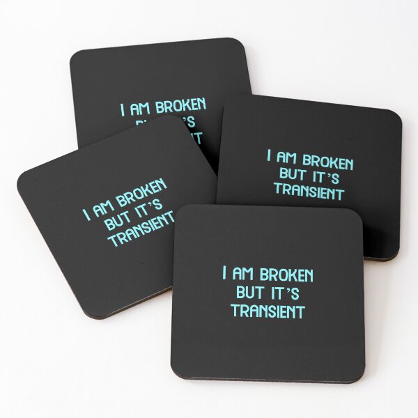 Item preview, I am broken but it’s transient, Funny Cool Best color art designed and sold by artdragongift 15.