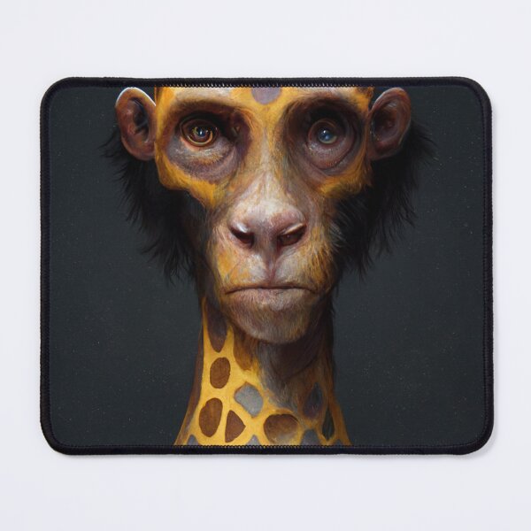 Item preview, monkey and giraffe hybrid creature  designed and sold by WeirdStation.