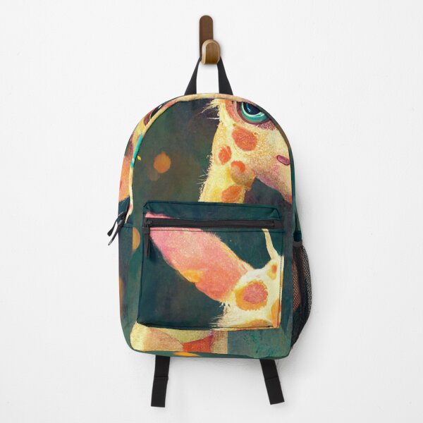 Item preview, kawaii little giraffe staring at designed and sold by WeirdStation.