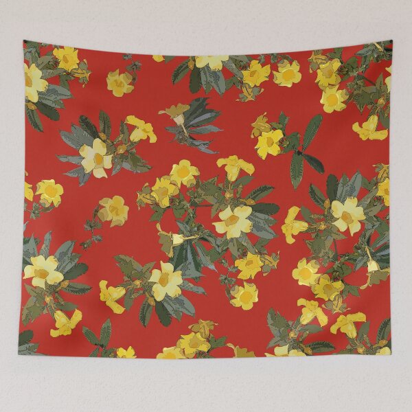 Item preview, alamanda em vermelho designed and sold by irenepimentel.