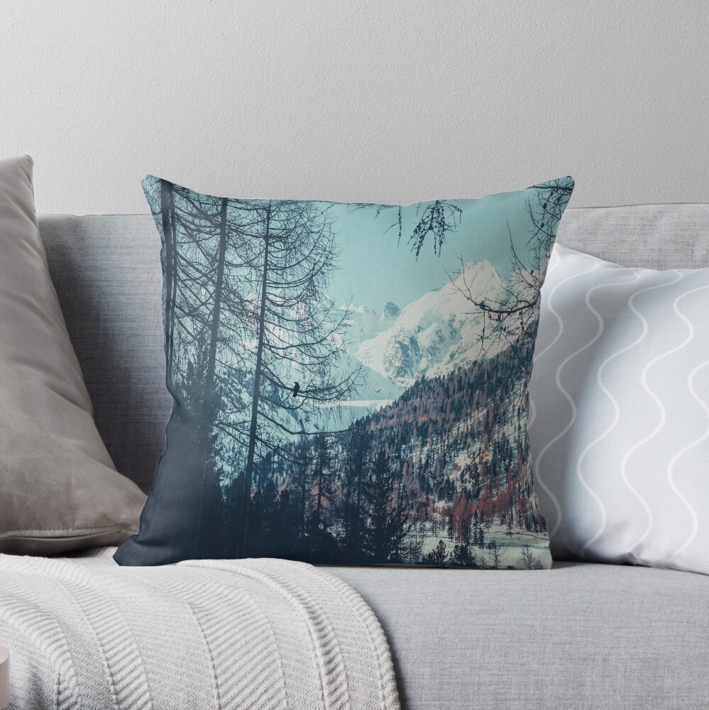 Please Come Back Throw Pillow