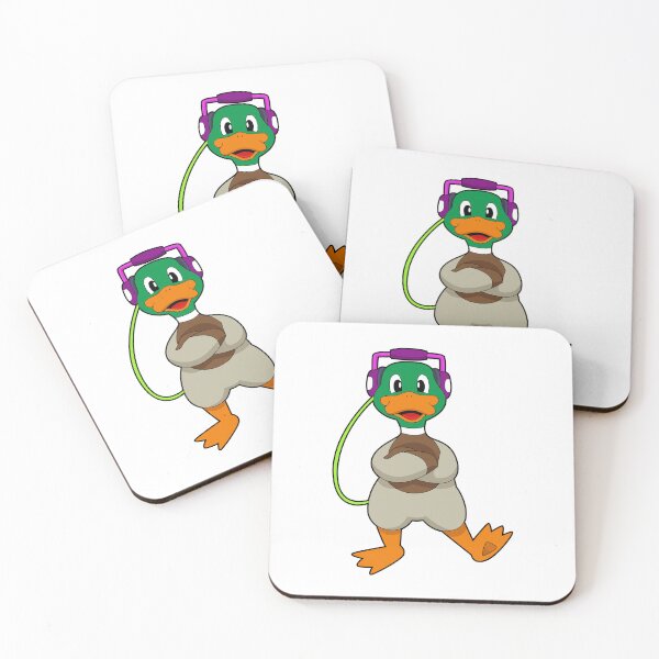 Item preview, Duck Headphone Music designed and sold by Snabdesign84.