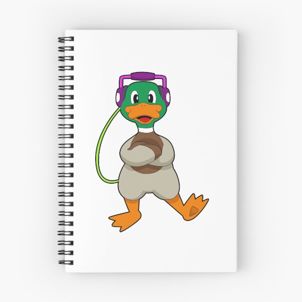 Item preview, Duck Headphone Music designed and sold by Snabdesign84.