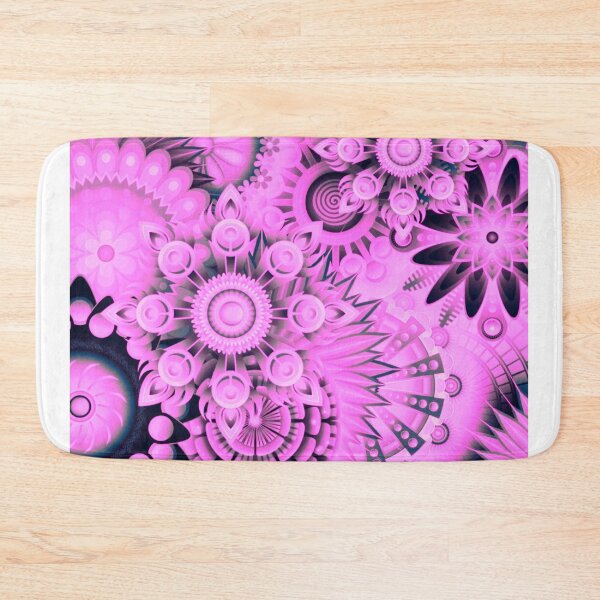 Item preview, Pink Pattern with Unusual Flowers designed and sold by Dven-Clothes.