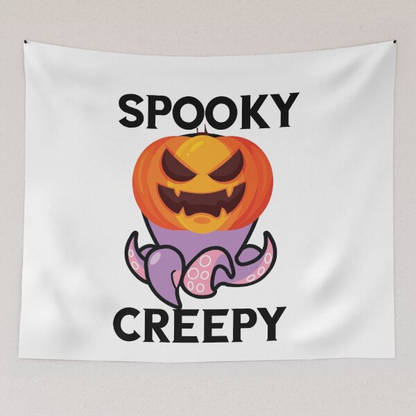 Item preview, Spooky Creepy halloween pumpkin designed and sold by Lakki-s.