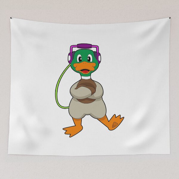 Item preview, Duck Headphone Music designed and sold by Snabdesign84.