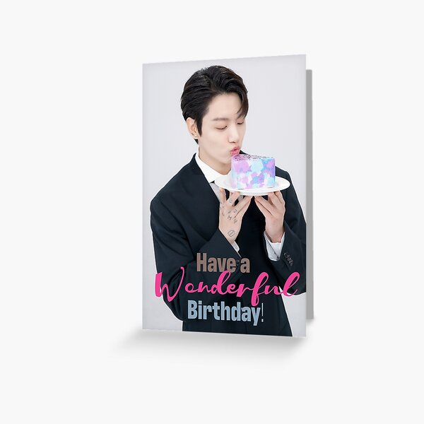 Artikel-Vorschau von BTS-Grußkarte - Alles Gute zum Geburtstag Jungkook, designt und verkauft von DutchNoonajoon.