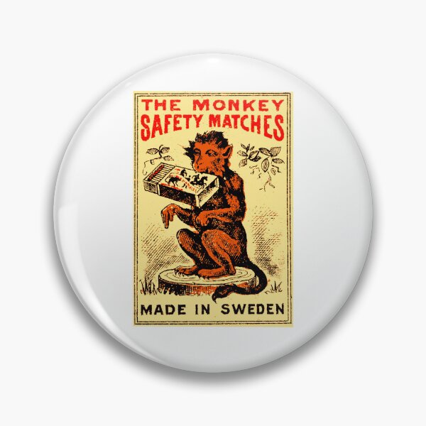 Item preview, Safety Matches The Monkey designed and sold by Yeaha.