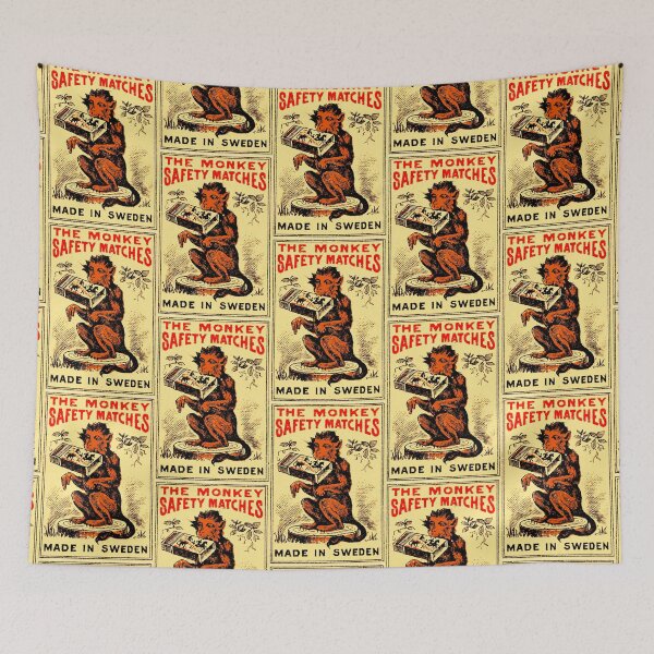 Item preview, Safety Matches The Monkey designed and sold by Yeaha.