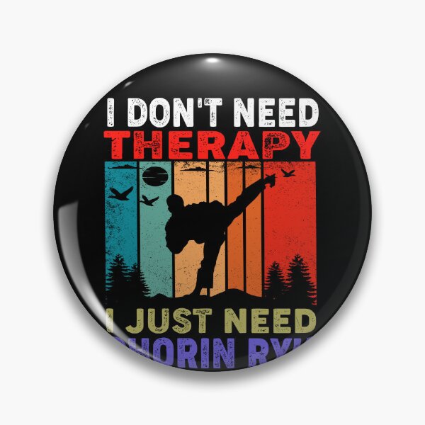 Item preview, I Don't Need Terapy, I Just Need Shorin Ryu! Karate Instructor Design - Japanese Martial Art Design For A Karate Lover designed and sold by TheKarateStore.