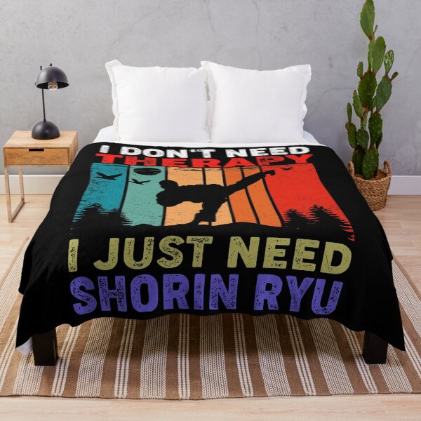 Item preview, I Don't Need Terapy, I Just Need Shorin Ryu! Karate Instructor Design - Japanese Martial Art Design For A Karate Lover designed and sold by TheKarateStore.