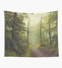 Long Forest Walk Wall Tapestry