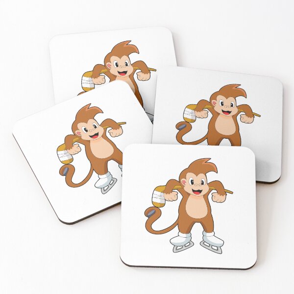 Item preview, Monkey Ice hockey Ice hockey stick designed and sold by Snabdesign84.