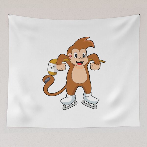 Item preview, Monkey Ice hockey Ice hockey stick designed and sold by Snabdesign84.