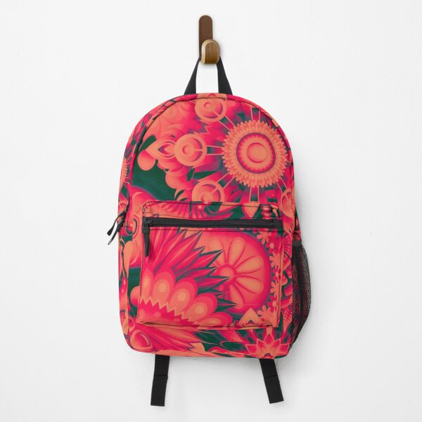 Item preview, Red Pattern with Unusual Flowers designed and sold by Dven-Clothes.