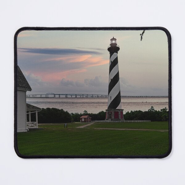 Item preview, Sunset Bay View of Cape Hatteras Lighthouse designed and sold by ShorelineImages.