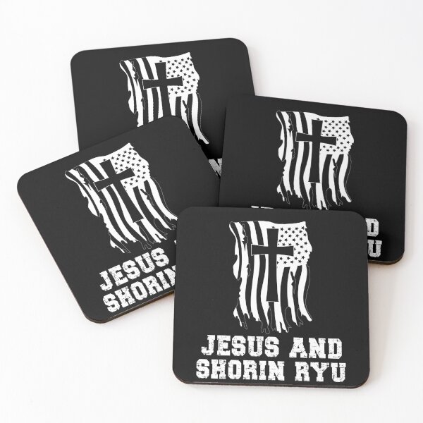 Item preview, Jesus and Shorin Ryu! Funny Christian Karate Instructor Design - Japanese Martial Art Design For A Karate Lover designed and sold by TheKarateStore.