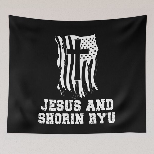 Item preview, Jesus and Shorin Ryu! Funny Christian Karate Instructor Design - Japanese Martial Art Design For A Karate Lover designed and sold by TheKarateStore.