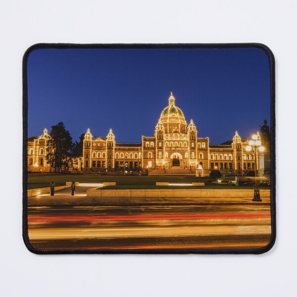 Item preview, British Columbia Parliament Buildings At Night designed and sold by rawshutterbug.