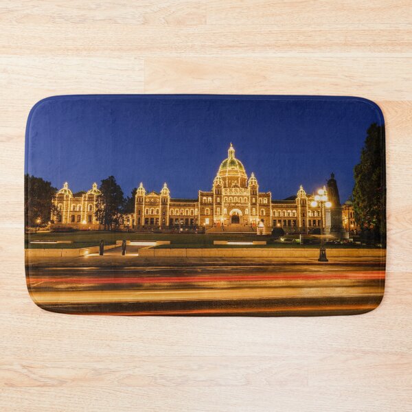 Item preview, British Columbia Parliament Buildings At Night designed and sold by rawshutterbug.
