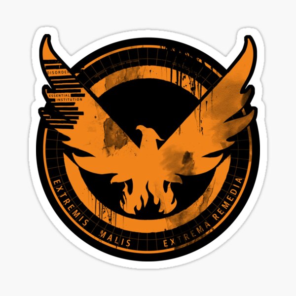 The Division Phoenix Shield Sticker
