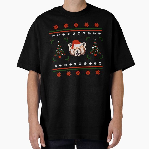 Item preview, Ugly Christmas Sweater - Red Panda designed and sold by GeoCreate.