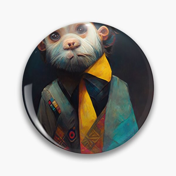 Item preview, Edwin - Colorful Cubic Multidimensional Monkey designed and sold by JediNeil.