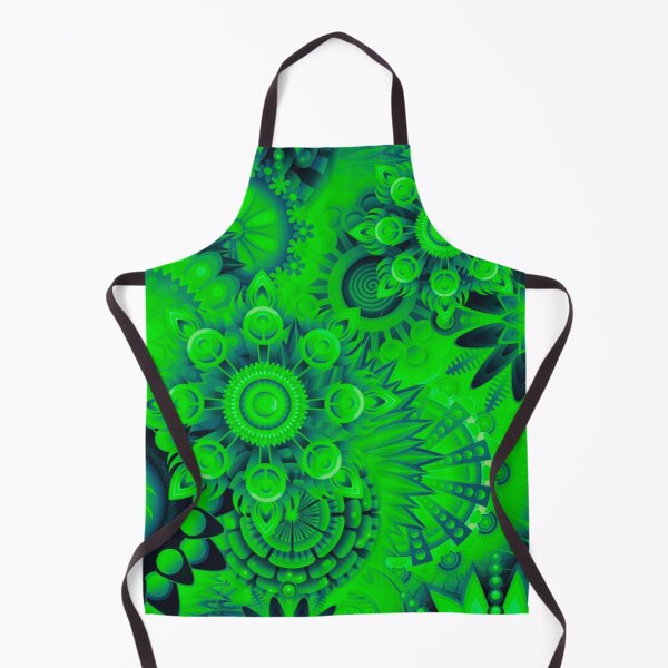 Item preview, Green Pattern with Unusual Flowers designed and sold by Dven-Clothes.