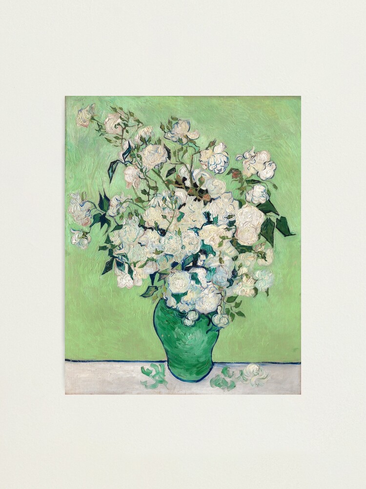 Alternate view of Van Gogh, Roses, 1890 Photographic Print
