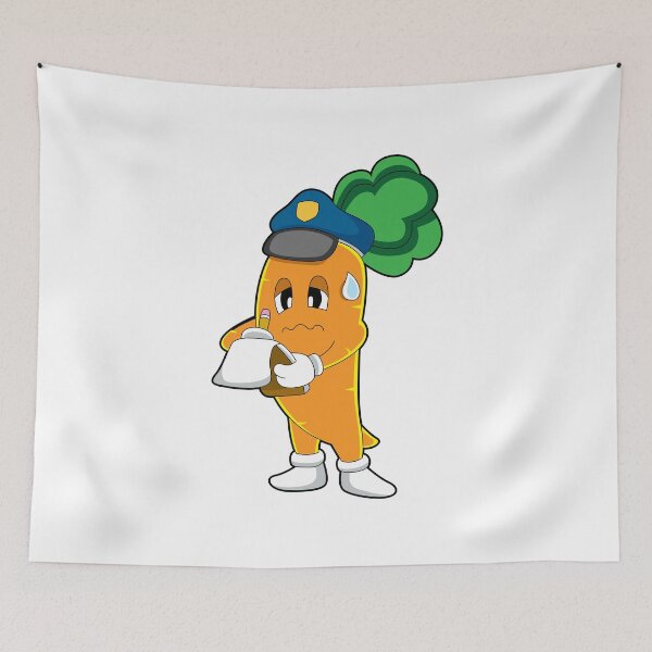 Item preview, Carrot Traffic warden Parking ticket designed and sold by Snabdesign84.