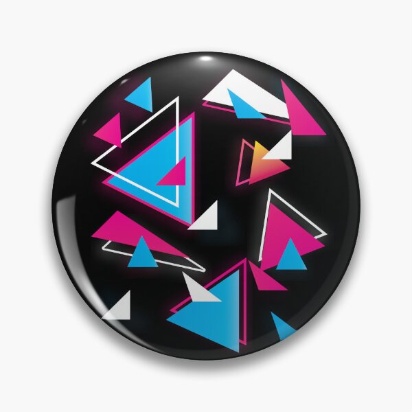 Artikelvorschau, Vaporwave Geometric Aesthetic Style Vaporwave Triangles Gear entworfen und verkauft von DynamicDesign.