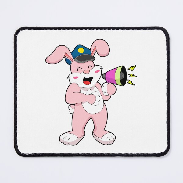 Item preview, Rabbit Cop Microphone Police designed and sold by Snabdesign84.