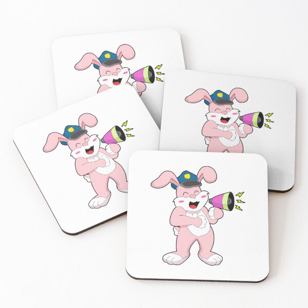 Item preview, Rabbit Police officer Microphone designed and sold by Snabdesign84.