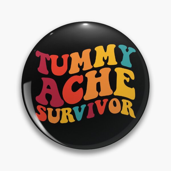 Item preview, Tummy Ache Survivor Stomachache Retro Kids Tummy Ache Gear designed and sold by DynamicDesign.