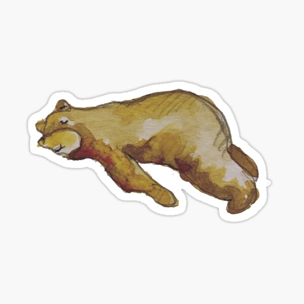 Item preview, Sleeping bear designed and sold by Rebecca Seeman.
