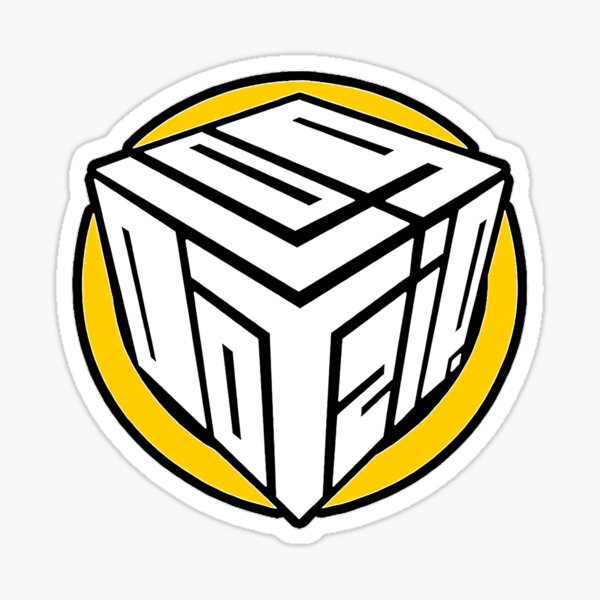 "Logdotzip logo gaming" Sticker for Sale by VirginiaKniphf Redbubble