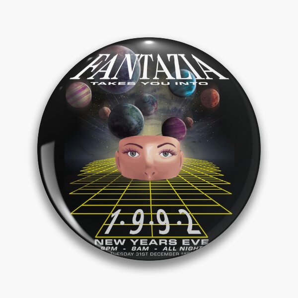 Item preview, Fantazia New Years Eve 91 Remastered T-Shirt designed and sold by Wasted-Clothing.
