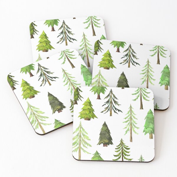 Item preview, Pine Tree Forest Pattern designed and sold by junkydotcom.