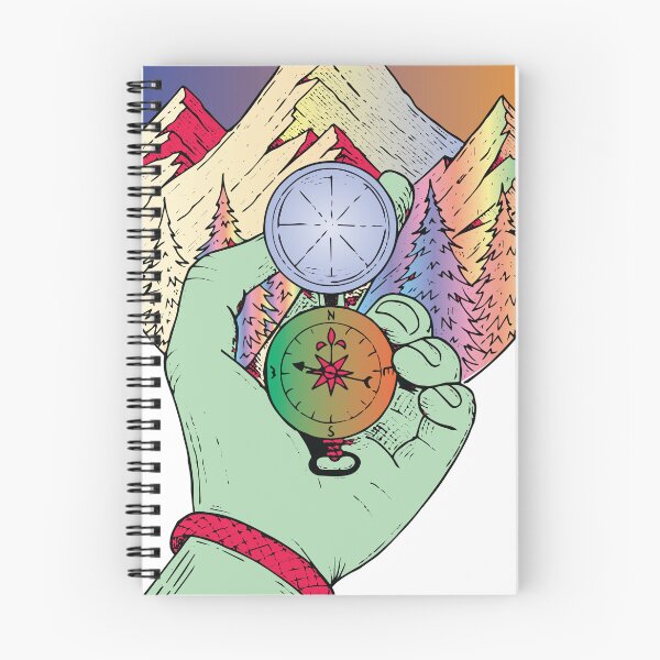 Item preview, mountain and compass designed and sold by XXgooddeedXX.