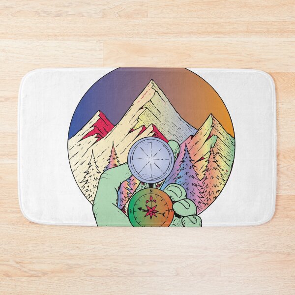 Item preview, mountain and compass designed and sold by XXgooddeedXX.
