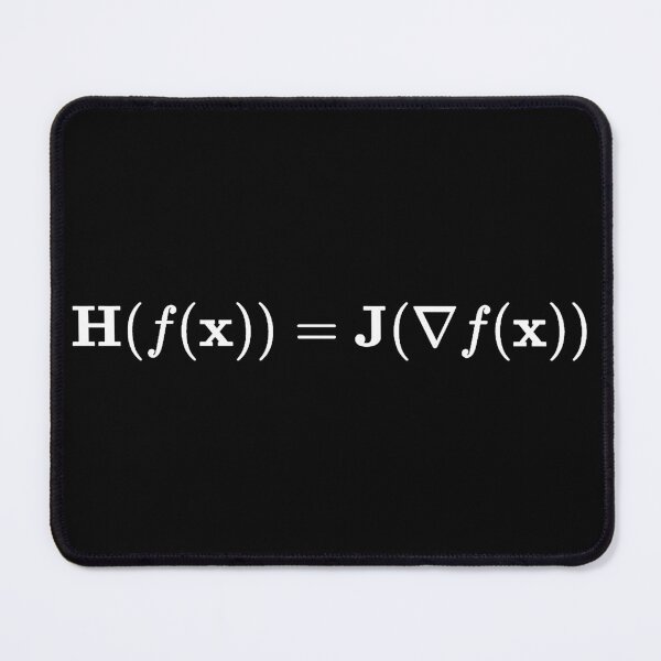 Item preview, Hessian matrix and Jacobian matrix relation, differential calculus and math designed and sold by NoetherSym.