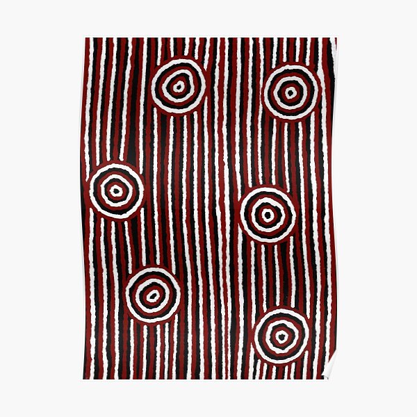 Aboriginal Art – Campsites Poster