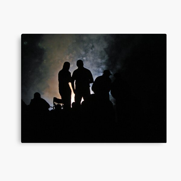 Shows Over Canvas Print
