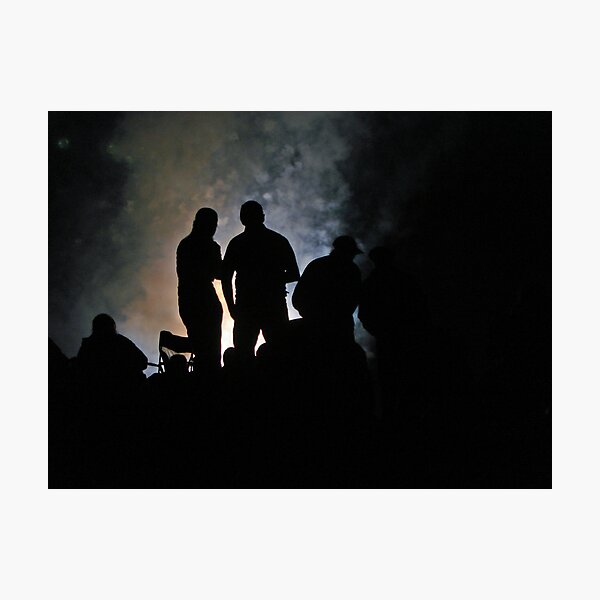 Shows Over Photographic Print