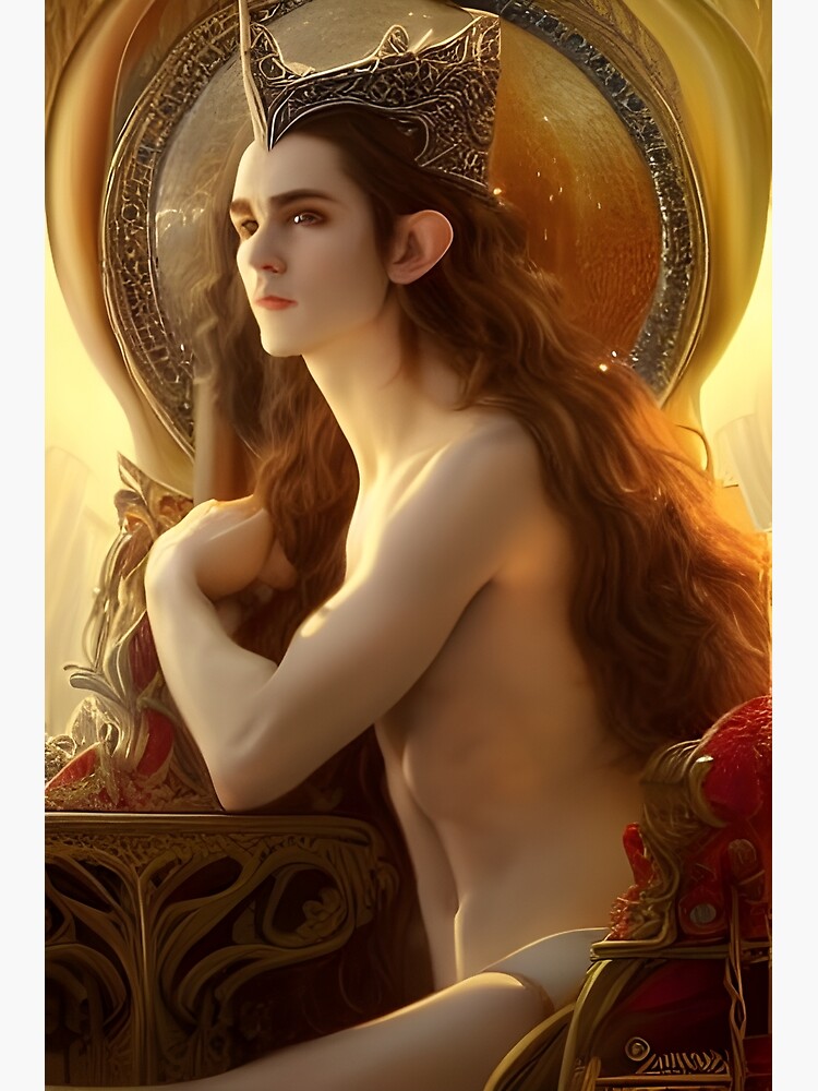 Regal Elven King | Art Print