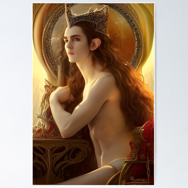 Regal Elven King | Art Print